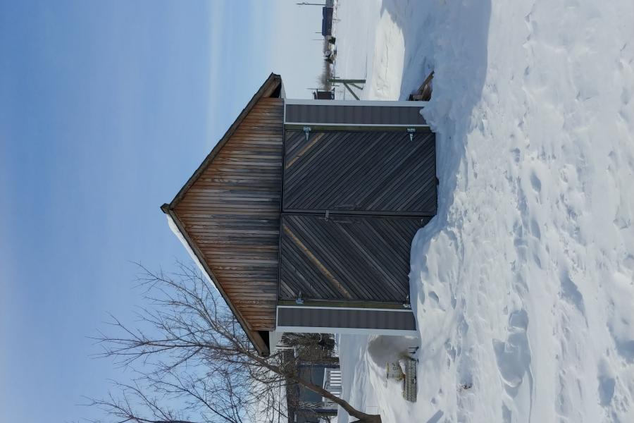 Shed in the back
